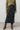 Melissa Printed Knit Midi Skirt Navy | Lily and Me Clothing