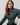 Hannah Organic Cotton Jersey Frill Shirt Green | Lily and Me Clothing