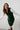 Belle Stretch Cotton Jumbo Cord Dress Pine Green | Lily and Me Clothing
