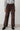 Strachan Stretch Cord Wide Leg Trouser Chocolate | Lily and Me Clothing