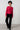 Strachan Stretch Cord Wide Leg Trouser Black