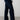 Strachan Stretch Cord Wide Leg Trouser Navy | Lily and Me Clothing