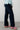 Strachan Stretch Cord Wide Leg Trouser Navy | Lily and Me Clothing