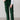 Strachan Stretch Cord Wide Leg Trouser Pine Green | Lily and Me Clothing