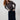 Penrose Stretch Jumbo Cord Midi Skirt Navy | Lily and Me Clothing