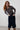 Penrose Stretch Jumbo Cord Midi Skirt Navy | Lily and Me Clothing