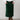 Penrose Stretch Jumbo Cord Midi Skirt Pine Green | Lily and Me Clothing