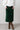 Penrose Stretch Jumbo Cord Midi Skirt Pine Green | Lily and Me Clothing