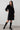 Harvest Stretch Jumbo Cord Shift Dress Black | Lily and Me Clothing