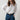 Wayfaring Organic Cotton Check Blouse White | Lily and Me Clothing