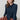 Sage Frill Organic Cotton Blouse Navy | Lily and Me Clothing
