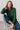 Sage Frill Organic Cotton Blouse Pine Green | Lily and Me Clothing