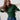 Monica Organic Cotton Jersey Top Pine Green | Lily and Me Clothing