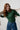 Monica Organic Cotton Jersey Top Pine Green | Lily and Me Clothing