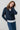 Woodchester V-Neck Boxy Knit Jumper Red | Lily and Me Clothing