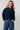 Elspeth Cable Knit High Neck Jumper Navy
