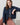 Adelia Tie Front Cardigan Navy Ecru | Lily and Me Clothing
