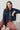 Adelia Tie Front Cardigan Navy Ecru | Lily and Me Clothing