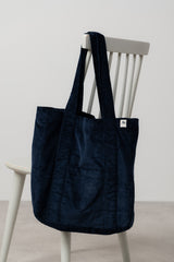 Jumbo Cord Crossbody Bag Black Black | Lily and Me Clothing