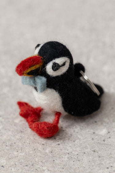 Puffin Felt Keyring Assorted
