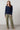 Snow Goose Print Organic Cotton Pyjama Set Olive