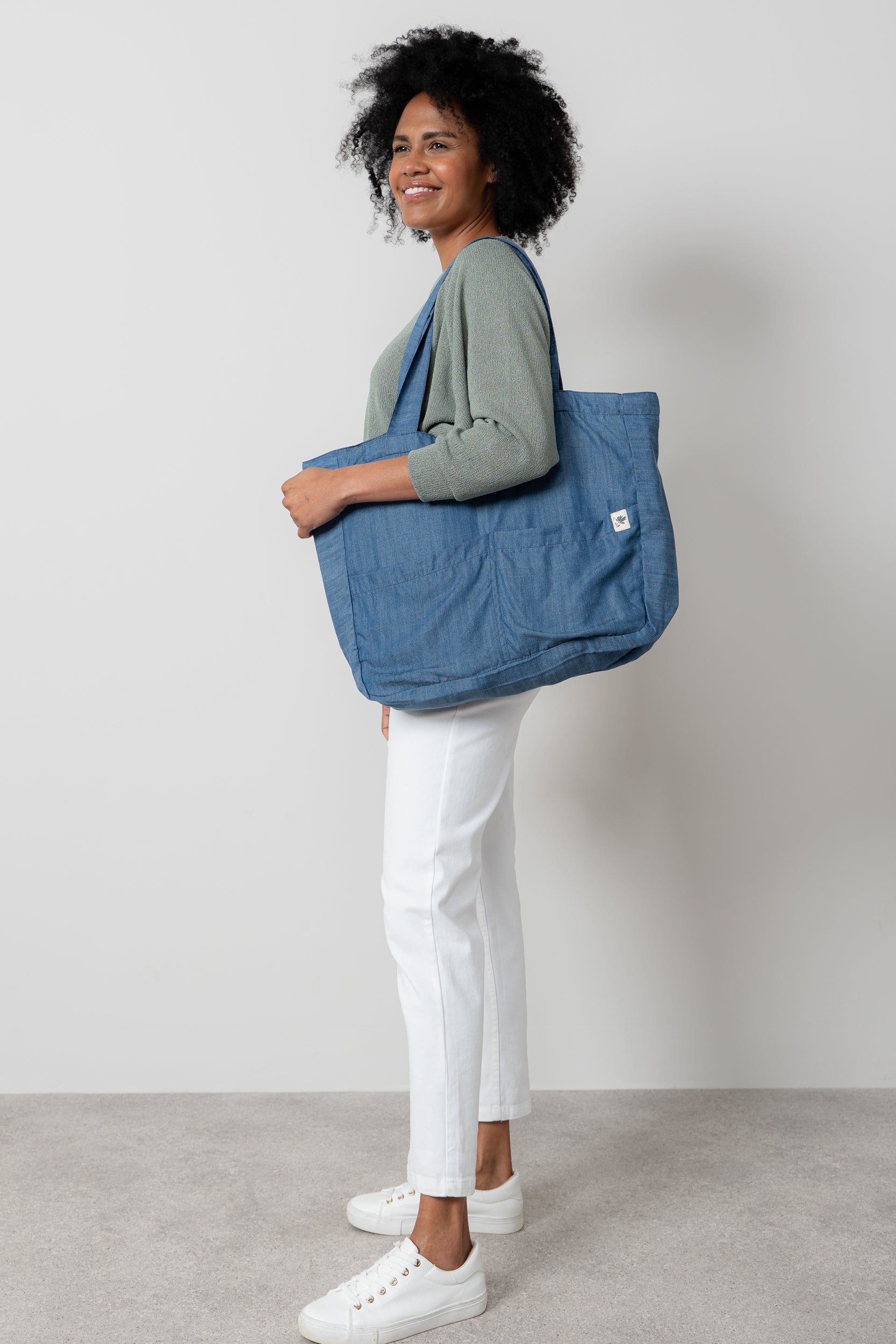 Denim Tote Bag