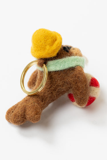 Wallace The Walrus Felt Keyring
