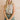 Cora Organic Ditsy Print Vest Ecru
