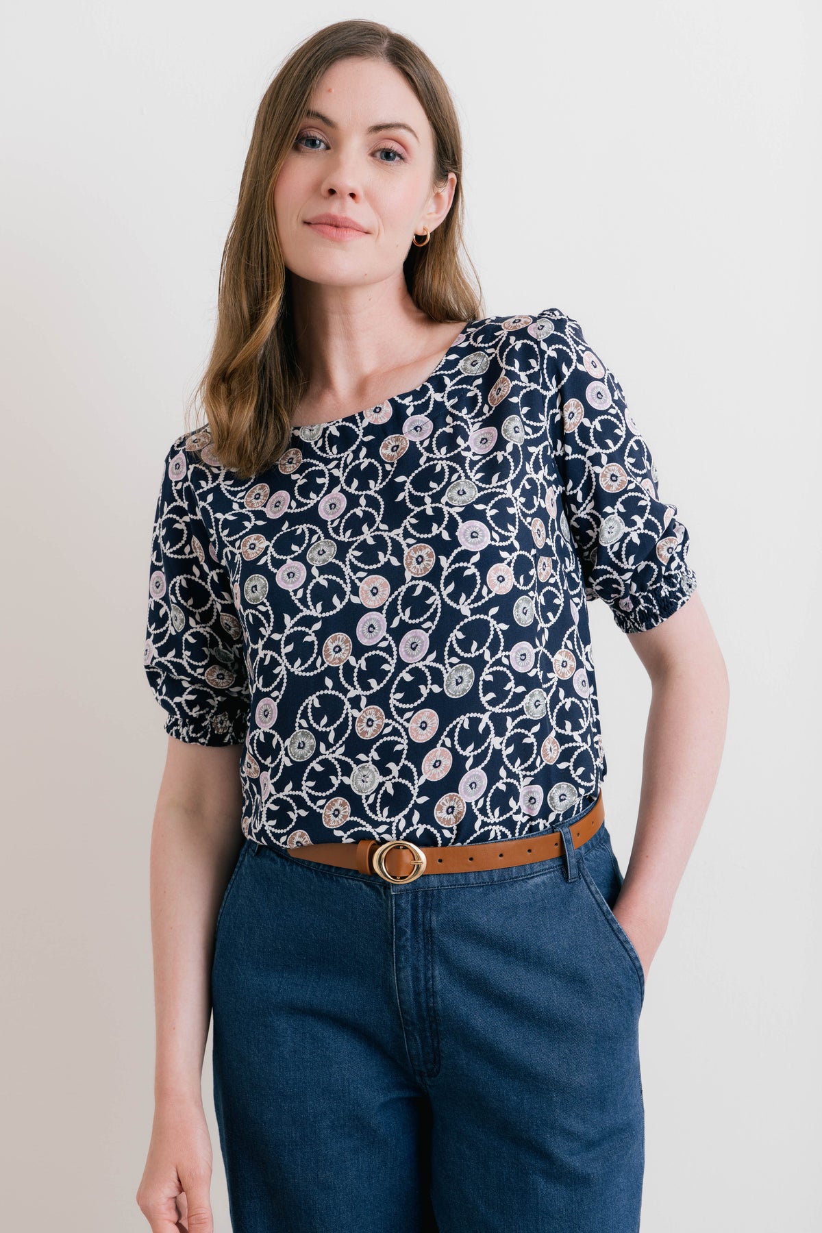 Meadow Printed Top
