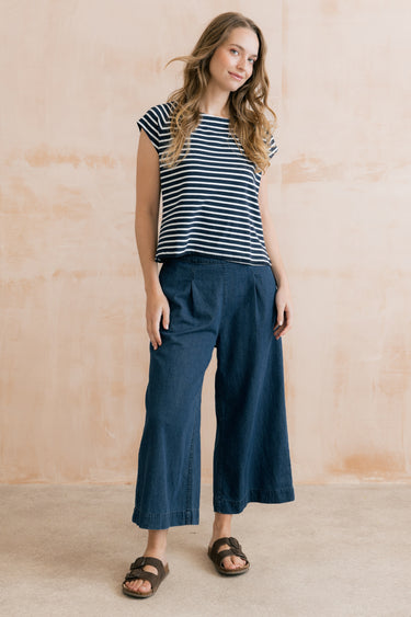 Tidal Navy Stripe T-Shirt