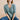 Meadow Blossom Organic Cotton Jersey Blouse Ocean