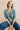 Meadow Blossom Organic Cotton Jersey Blouse Ocean