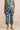 Greta Ceres Print Cropped Trousers Navy