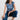 Sway Organic Cotton Jersey T-Shirt Water Violet Cobalt