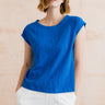 Tidal Organic Cotton T-Shirt Cobalt