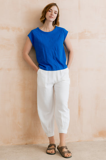 Tidal Organic Cotton T-Shirt Cobalt