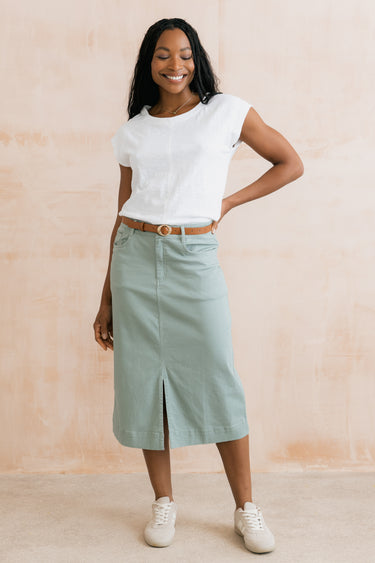 Tidal Organic Cotton T-Shirt White