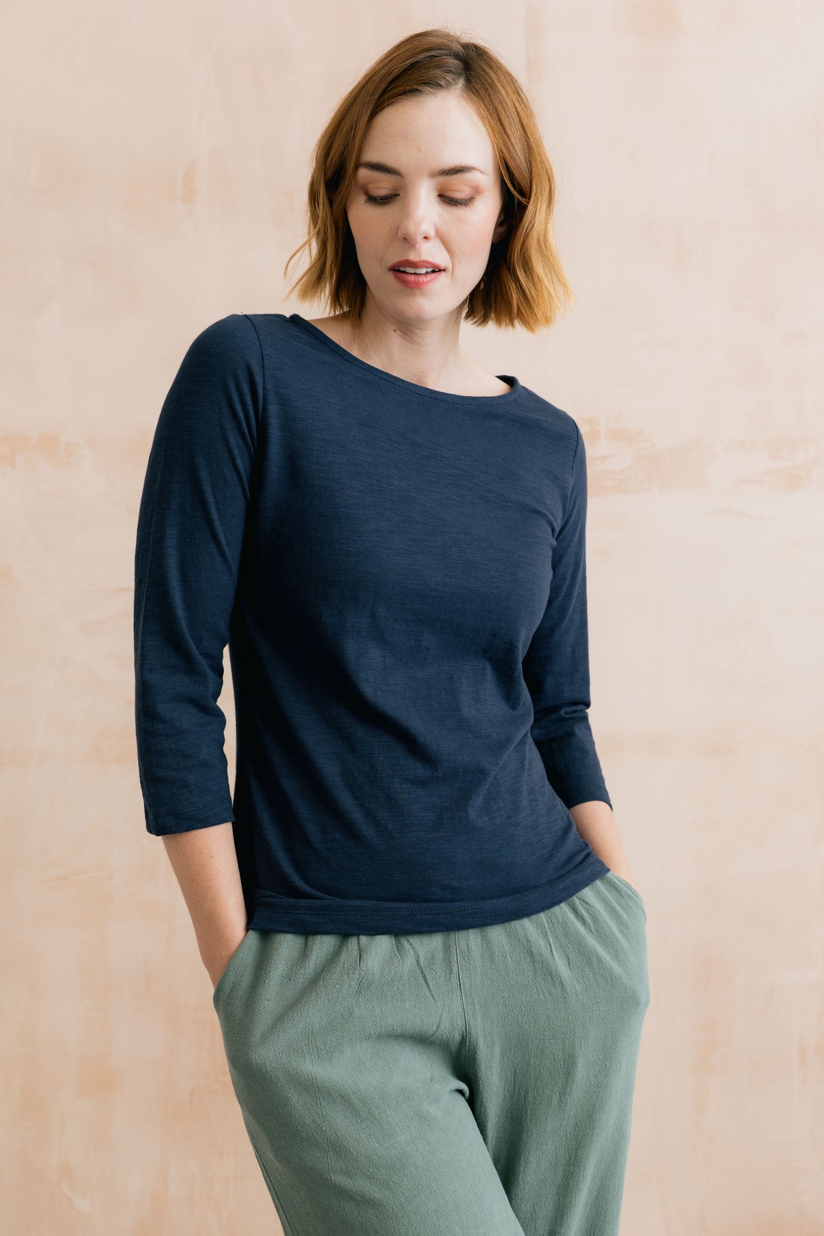 Monica Organic Cotton Jersey Top
