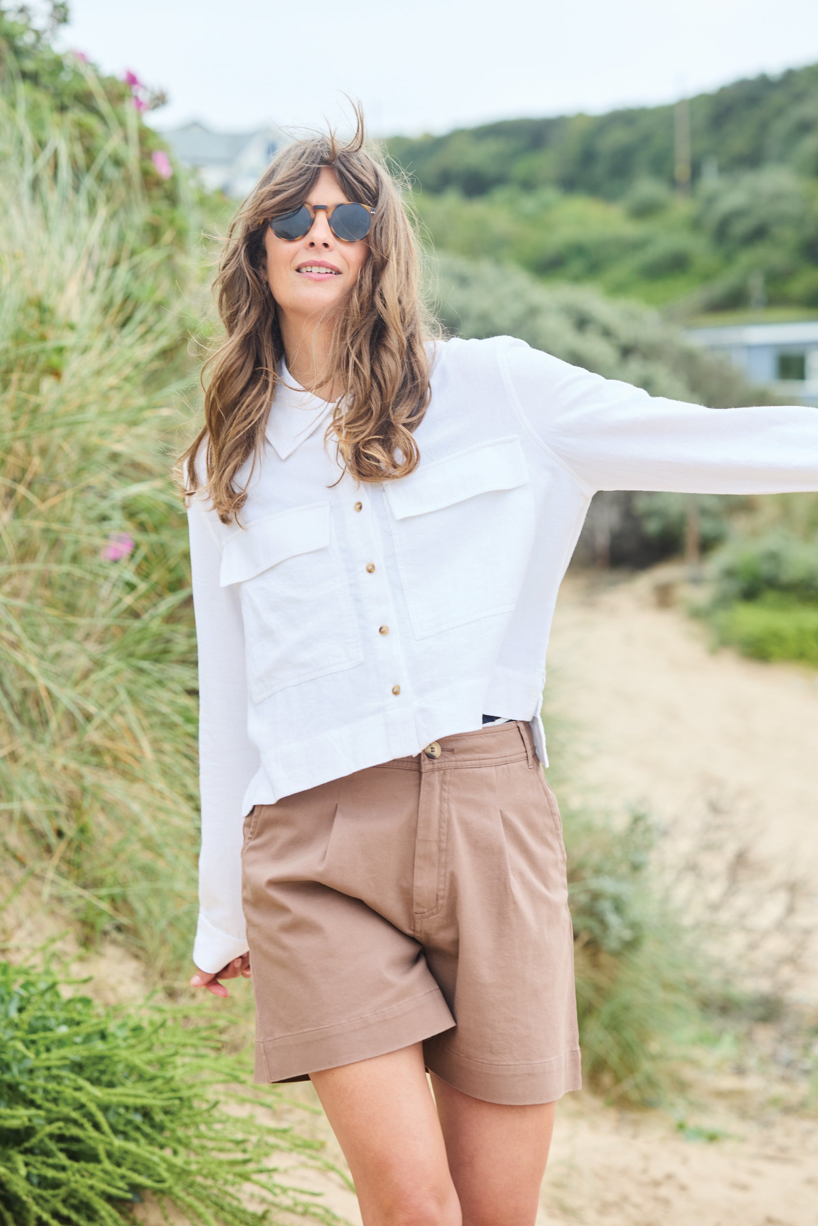 Grasslands Linen Blend Jacket