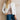 Seren Stretch Cotton Twill Jacket White