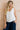 Allium Two Way Button Through Vest White