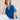 Orchard Linen Blend Shell Top Cobalt