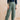 Sail Linen Blend Cropped Trousers Laurel Green