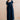 Iris Linen Blend Midi Dress Navy