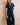 Josie Linen Blend Cropped Jumpsuit Navy