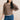 Penny Batwing Crossover Jumper Mocha