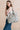 Ditsy Print Quilted Tote Bag Ocean
