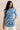 Coastal Jersey Print Tunic Cobalt and Breaker Trousers Bundle