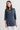 Coastal Jersey Print Tunic Navy and Breaker Trousers Bundle