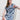 Pier Short Sleeve Jersey Print Tunic Navy